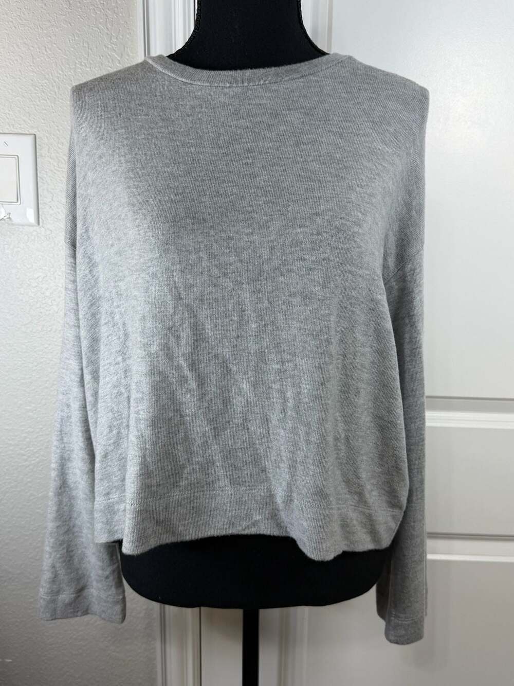 Beautiful People Tencel Spandex Open Back Sweater with Silk Bow Ties